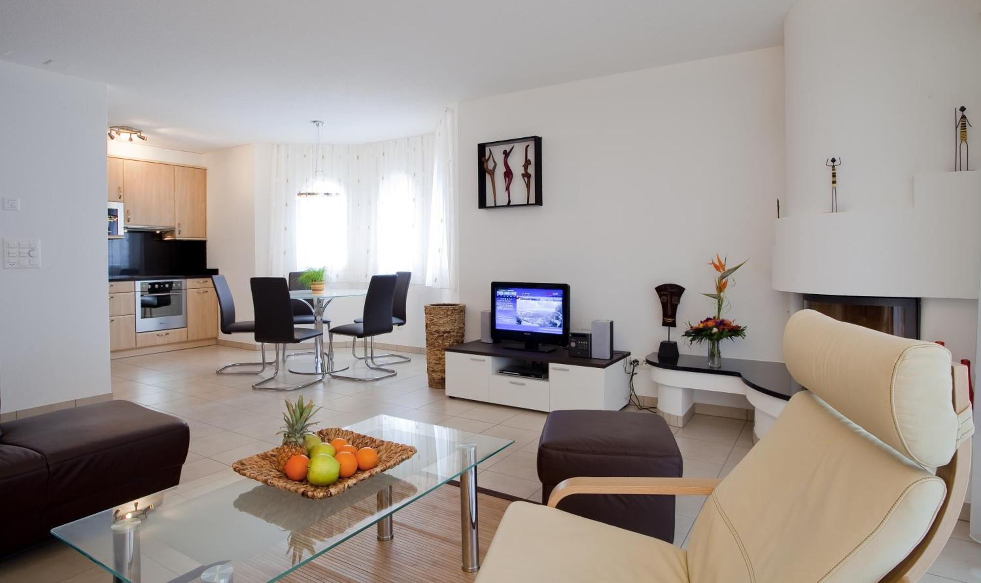 Apartments Residenz Iris ลอยเคอร์บัด ภายนอก รูปภาพ